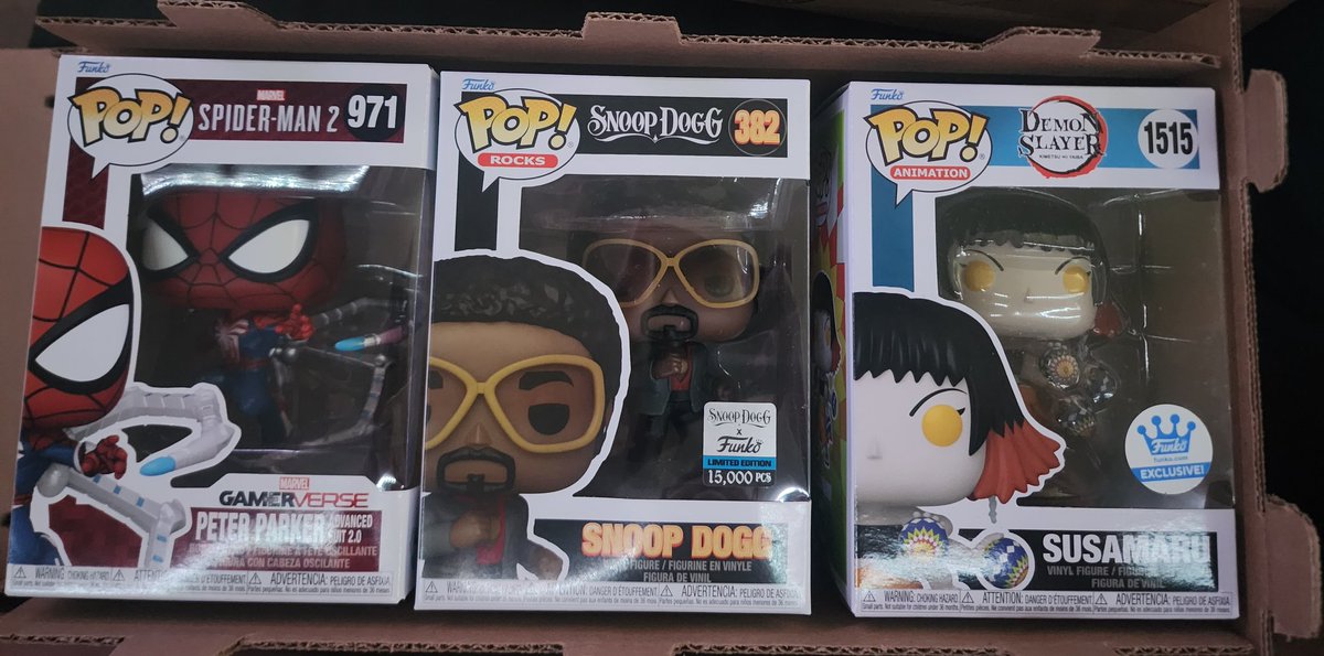 bonifyedhusla's tweet image. Here are the results from my funko mystery boxes. 
&quot;Mystery box 5&quot;
&quot;Grail box 1&quot;
&quot;Grail box 4&quot;

Bummed about the sticker that says &quot;Grail box&quot; , but happy with the order over all. Would buy again.

#funkomysterybox #funkopopnews