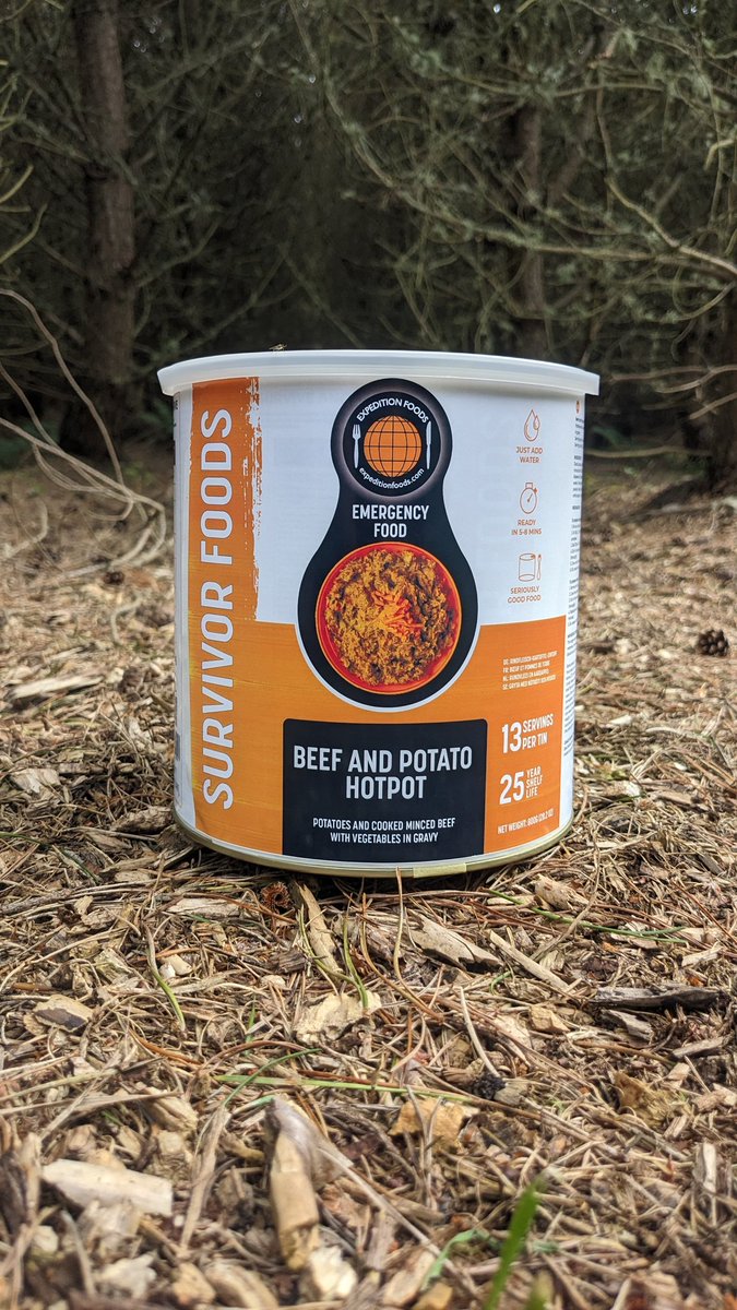 ExpeditionFoods's tweet photo. Don't leave it to chance... Be prepared for anything with our 25-year Survivor Foods tins. The same great-tasting additive-free food as our pouches, packaged to last up to 25 years.
#beprepared #hurricanedorian #prepper #prepping #survivor #survivalkit #foodstock #stockup https://t.co/OEfrIMU0je