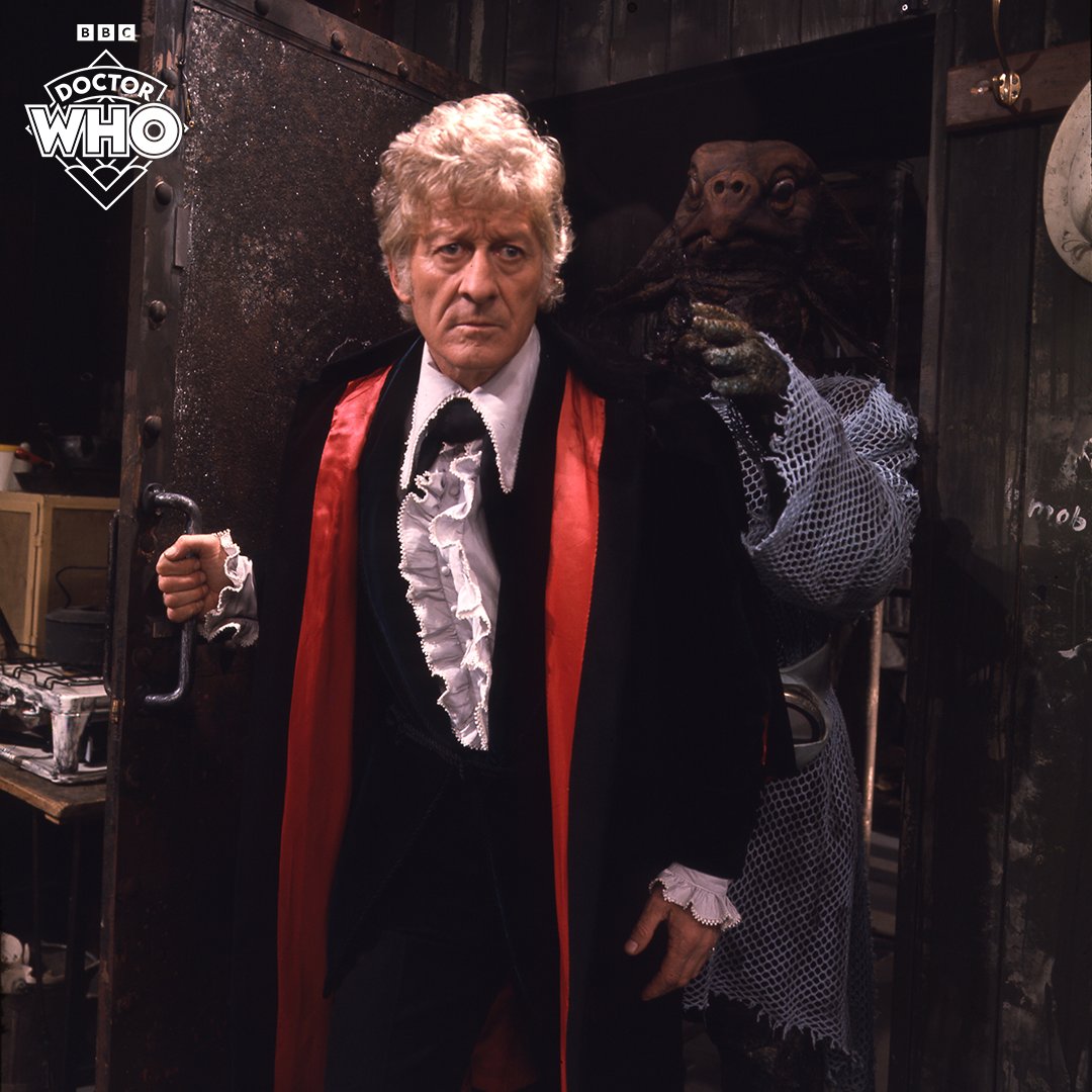 Time to reverse the polarity! Remembering Jon Pertwee, the Third Doctor, on his birthday 🎂 #DoctorWho
