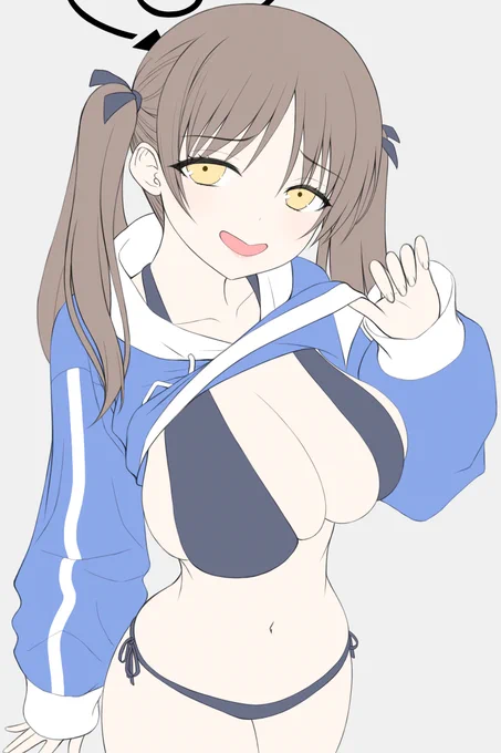 引けるといいなぁ、水着モエ。 