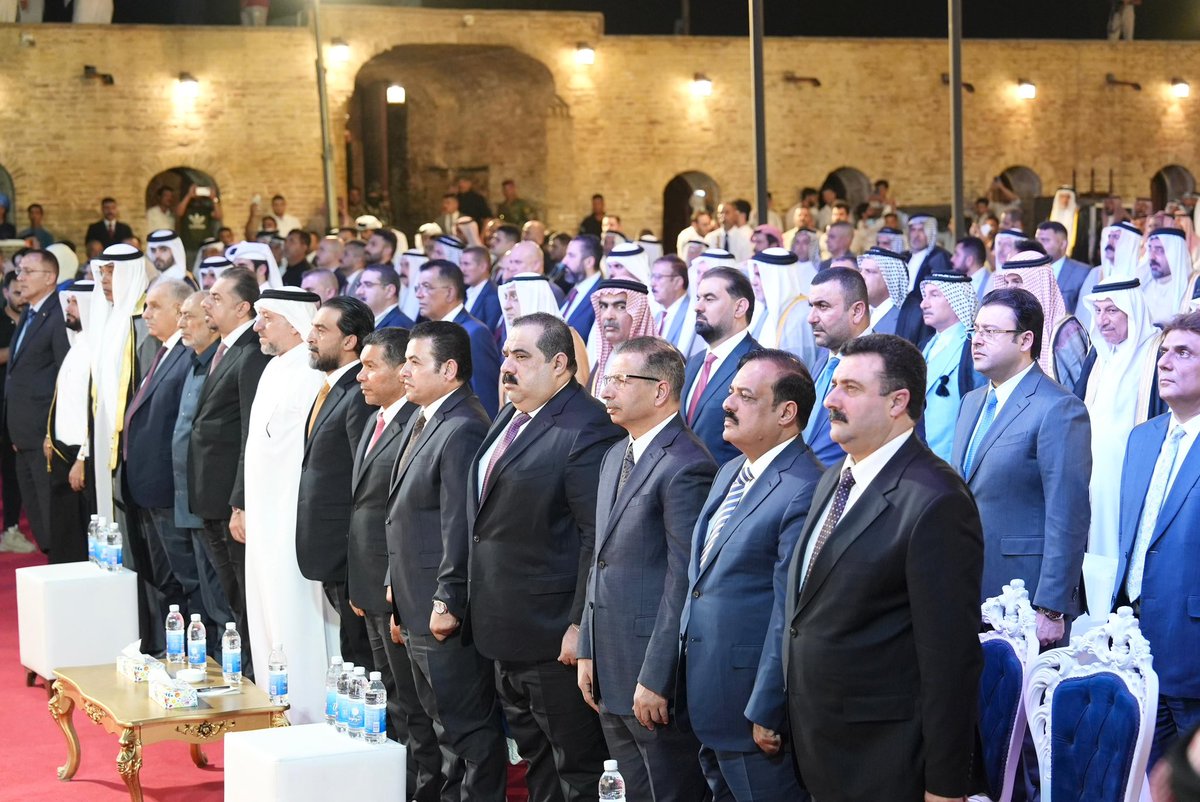 mediaofspeaker's tweet photo. رئيس لجنة النفط والغاز والقيادي في حزب تقدم @HaibetHamad يُلبي دعوة الشيخ @AldhariJamal لحضور الاحتفالية التي نظمتها مؤسسة الضاري للتنمية والتطوير، في خان ضاري غرب العاصمة بغداد؛ بمناسبة الذكرى الرابعة بعد المئة لثورة العشرين، وسط حضور عدد من النخب والقيادات السياسية والاجتماعية https://t.co/4WLxea1GR7