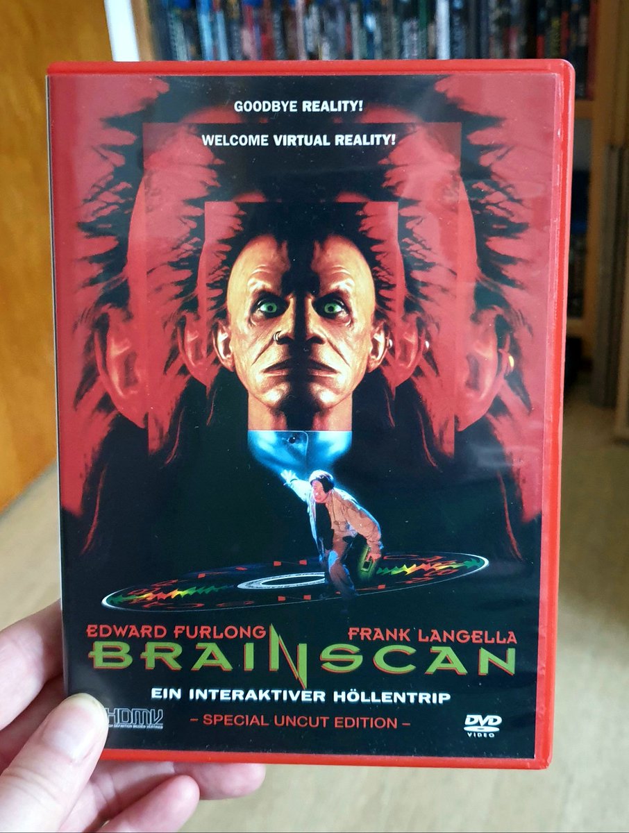 TanjaStrutzl's tweet image. The movie #Brainscan directed by John Flynn &amp;amp; starring Edward Furlong, Frank Langella, Amy Hargreaves, T. Ryder Smith, Jamie Marsh, Michèle-Barbara Pelletier &amp;amp; Victor Ertmanis is a horror / scifi masterpiece from 1994. 💿⌨💀