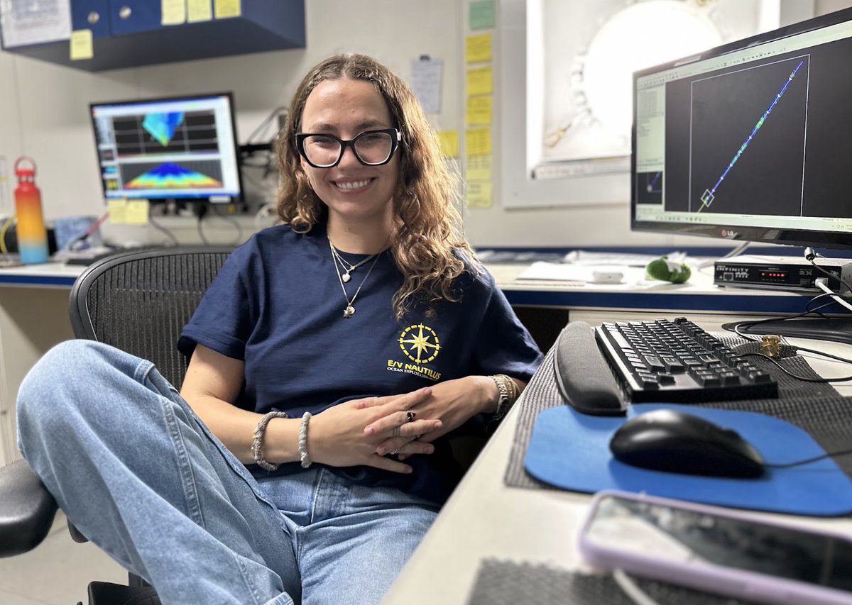 EVNautilus's tweet image. Seafloor mapper Francesca Dellacqua is a support technician with maritime software company @QPSofficial. OET employs three of QPS&apos;s programs for #seafloormapping: Fledermaus, Qimera, and Qinsy. Learn more about QPS and Francesca through our #blog: bit.ly/3VL3bNO