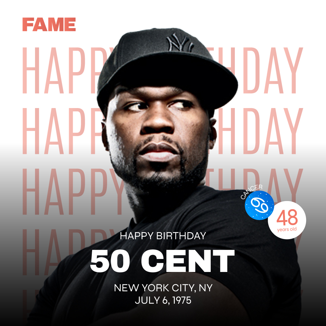 getfamemag's tweet photo. Wishing 50 Cent (@50cent) a fantastic birthday! Keep making those hits and living life to the fullest. Celebrate big!
#FAME #FAMEMAG #FAMEMAGAZINE #50Cent https://t.co/PnN27Jl4fM