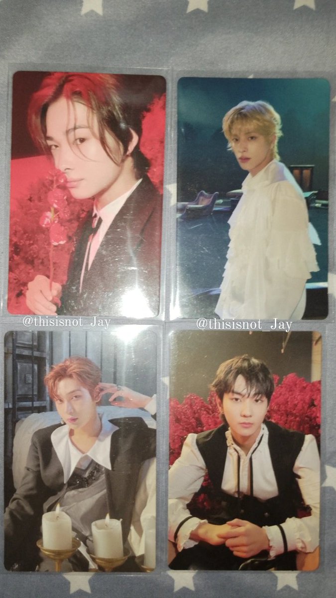 thisisnot_Jay's tweet photo. wts lfb ph  [help rt]

Enhypen Photocards (mostly Jay)

dop: payo or reservation
mod: ggx and flash exp
mop: gcash
condi: mint condi 
rfs: need funds

for prices kindly check the ALT.

reply/dm: mine + pc to claim https://t.co/LRlM9cQeB1