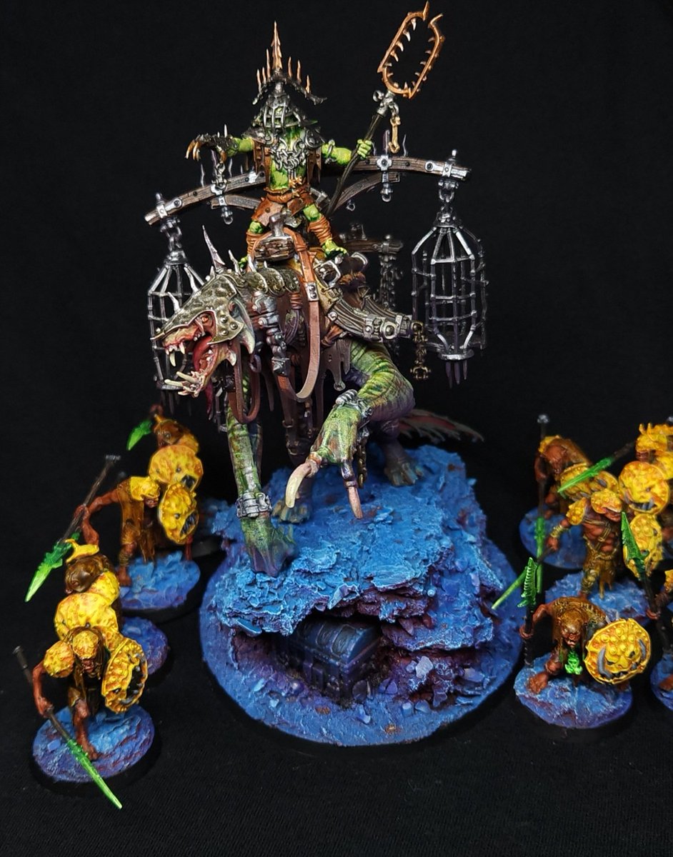 I'm just a soul whose intentions are Krule, oh Mork please don't let me be misunderstood 🎶 
#newaos #WarhammerCommunity #ageofsigmar #tbc