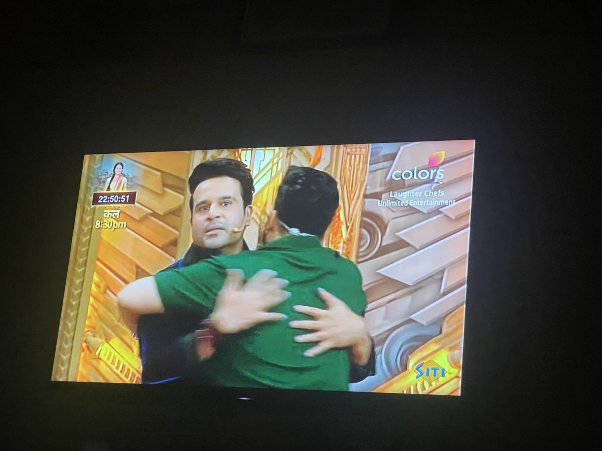 anusimplyy's tweet image. It’s k &amp;amp; k team #KaranKundrra and #Krushna ..it’s so much fun to watch #TejRan #LaughterChefs