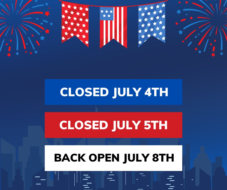 LightingPT's tweet photo. We hope everyone had a fun and safe 4th of July! We are closed today, but will resume normal business hours on Monday. 

https://t.co/h9AdEL3uGv https://t.co/hRLdKm1789