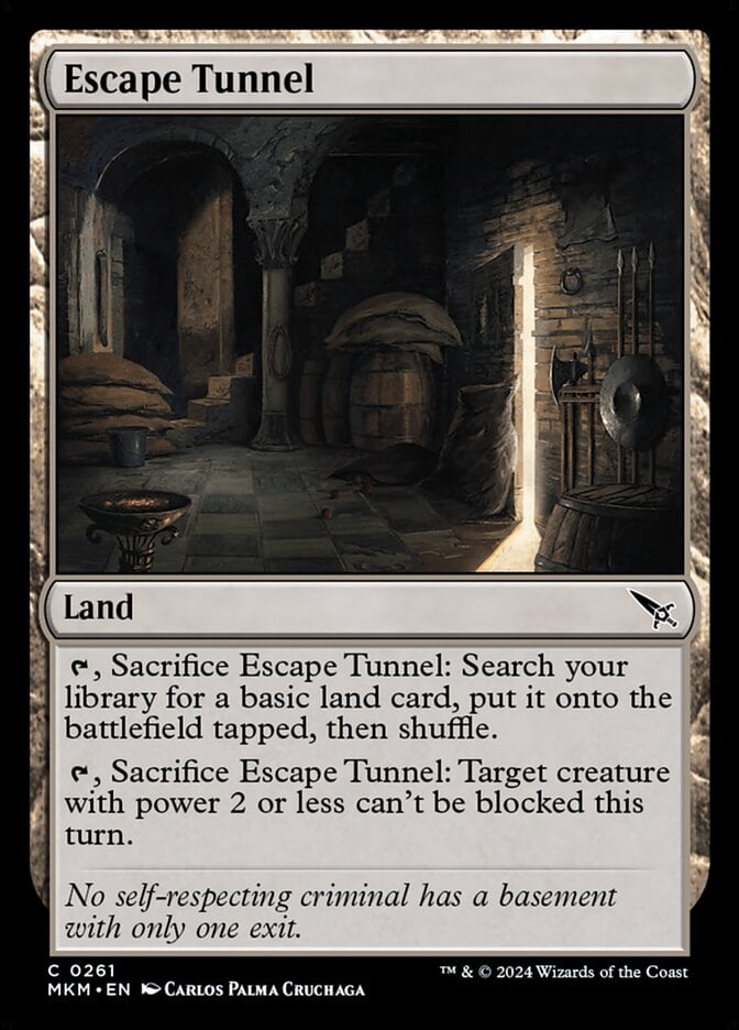 AGFjuristagamer's tweet photo. @CartonPeleonTCG @TontinesMTG #ACCommander a mí sin duda me gustaría ver el escape tunnel que pega mucho 😈 https://t.co/BuQ7ezY8BK
