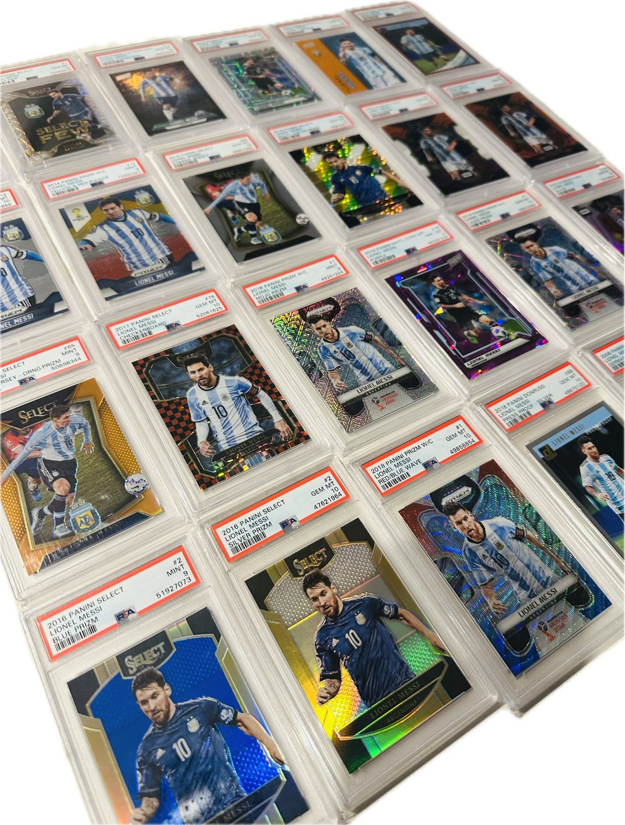 aitorcards's tweet photo. Leo Messi + @PSAcard = 🐐⚽️ https://t.co/MAutVRoybG