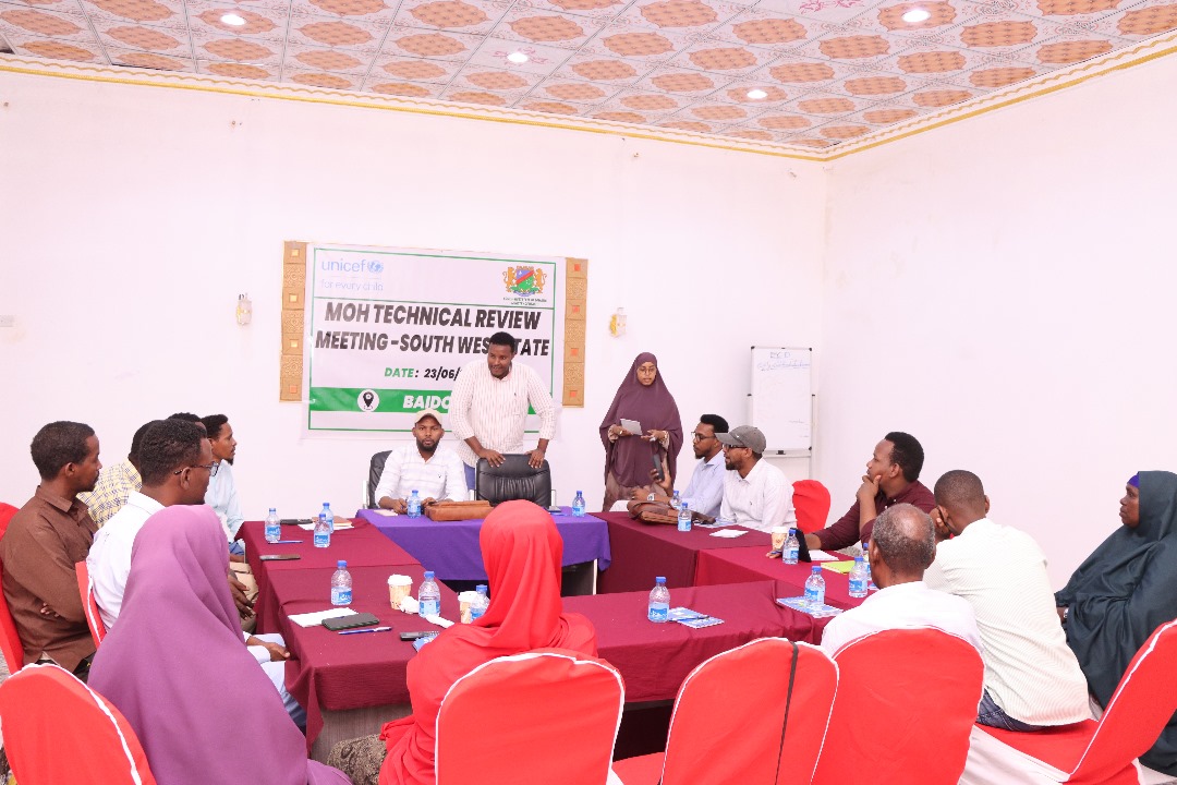 BIDOADEAF's tweet image. Joint MOH technical review Meeting Nutrition and WASH Review and planning Meeting for 2024 is ongoing on the first day in South West  the Meeting is co-organized Departments are participating the the Meeting.
#MOH
@unicefsomalia