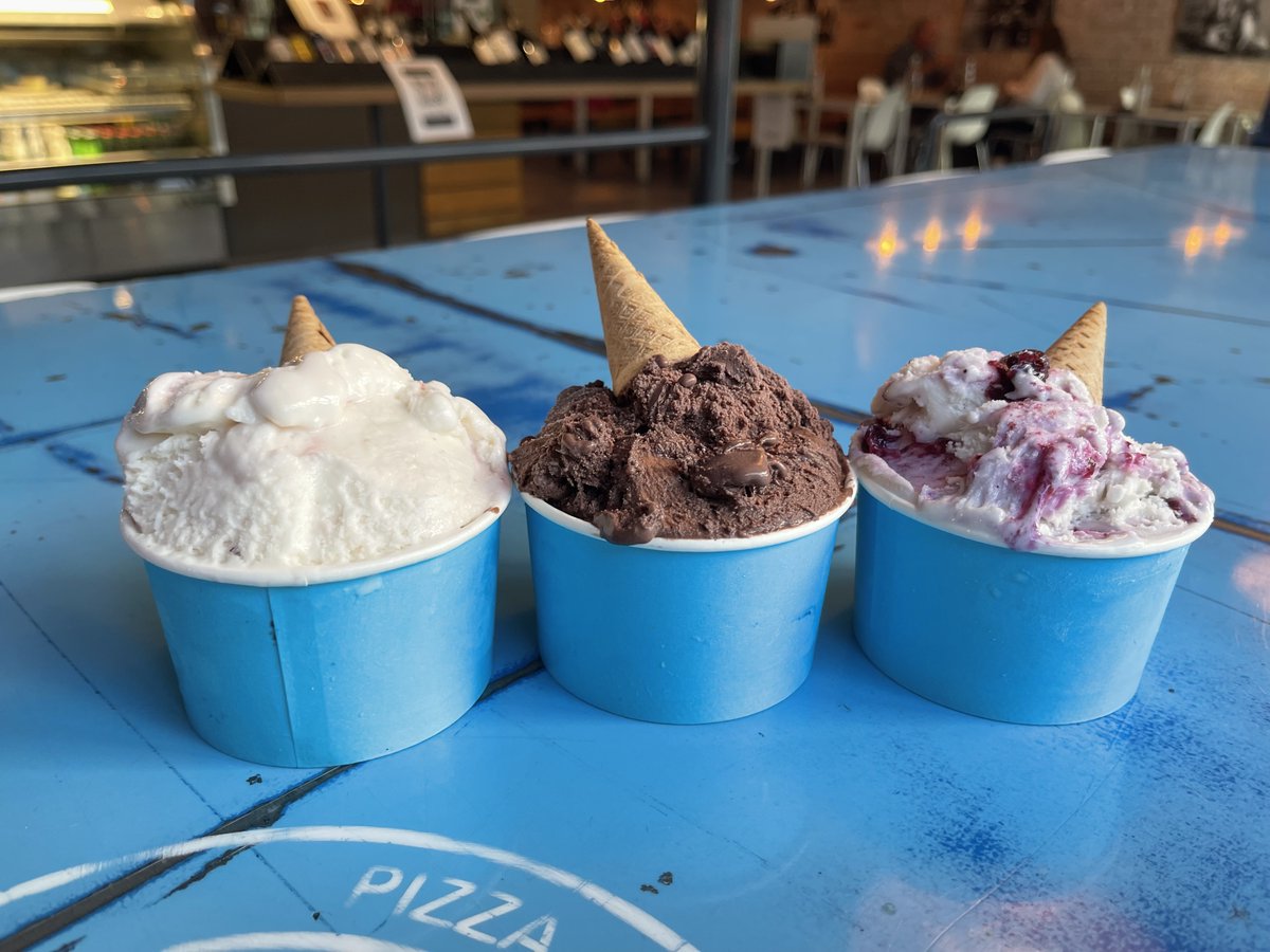 Indulge in the sweet taste of Italy with our authentic Italian gelato! 🍨 Served all summer long, gelato is the perfect treat to beat the July heat. Swing by our Midtown location to try our rotating selection of flavors – there's always something new and delicious to discover.