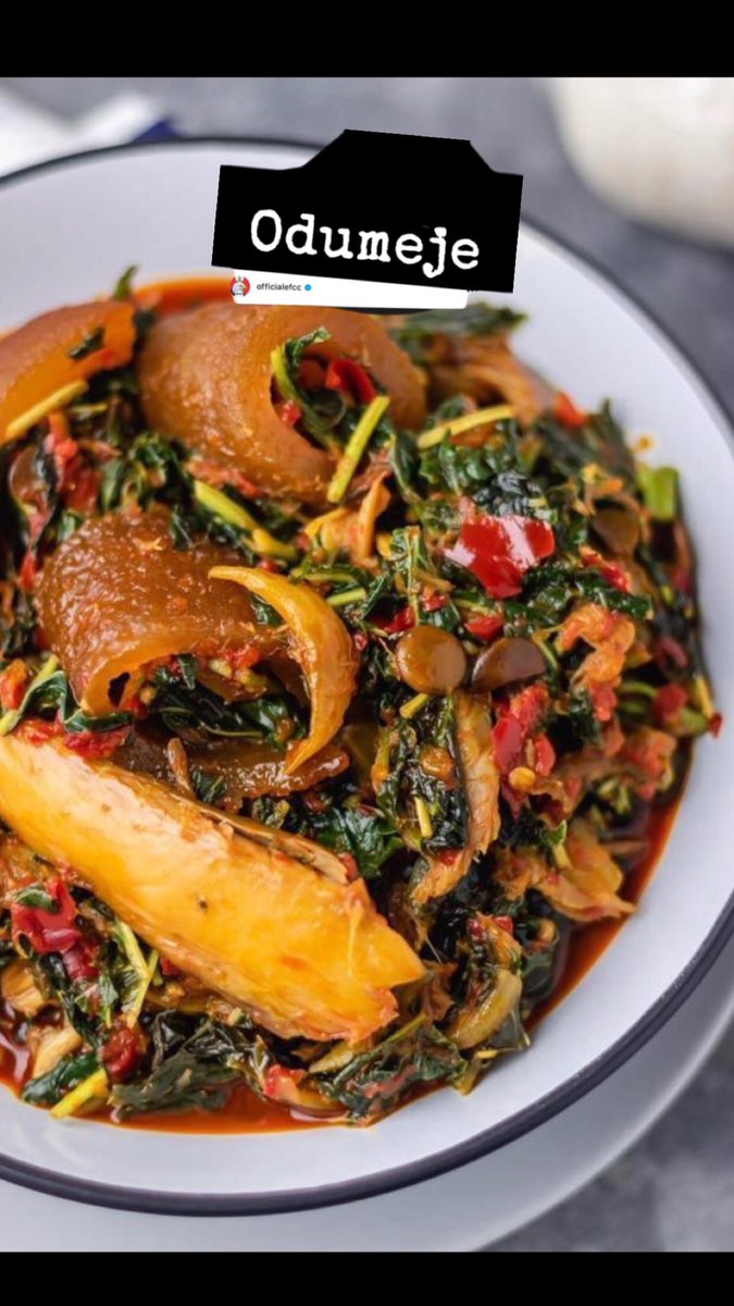 Odumeje_'s tweet photo. I made Okro, then I thought to myself
So I made Efo riro too❤️
Dm me if you need my recipe
#MejesCuisine https://t.co/OCjRImRBNH