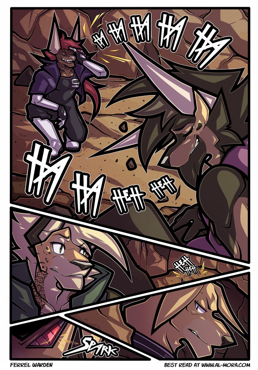 FerrelWarden's tweet image. [Page 103] Someone is not happy...