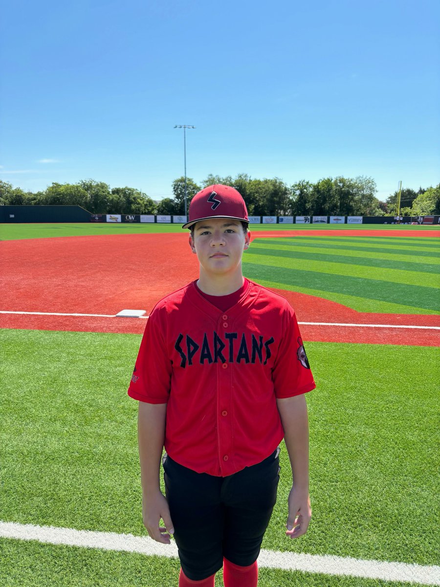 F: <a href="/texas_spartans/">Texas Spartans Baseball</a> Camacho/Szydloski 10, Texas RoughRiders Baseball 10
PoG: Hayden McCollum 2-3, 2B, 3 RBI, R