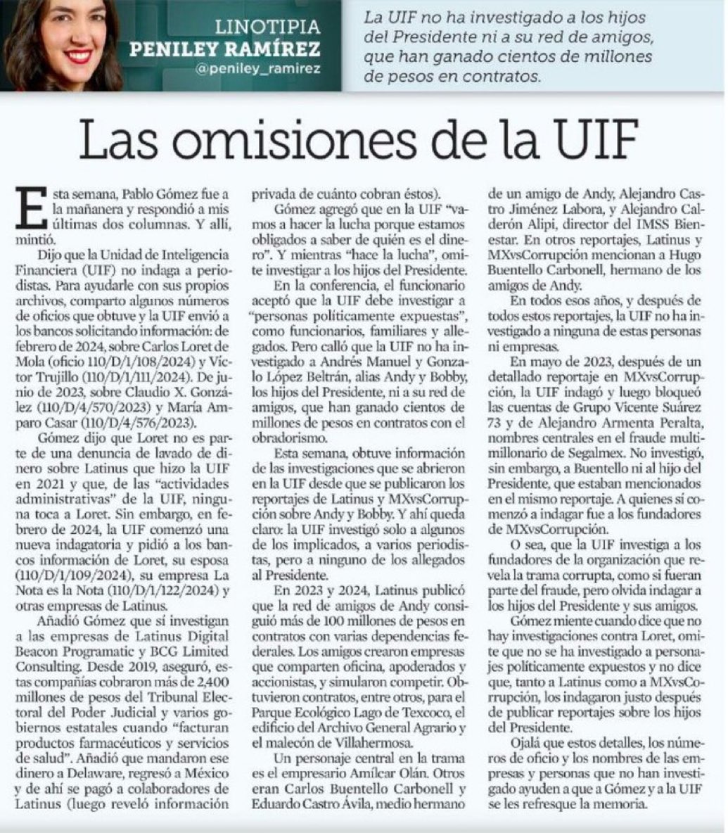 V_TrujilloM's tweet photo. Pablito clavó un clavito donde le ordenó Andresito. 🤷🏻‍♂️

@peniley_ramirez en @Reforma https://t.co/XtIPR14jVK