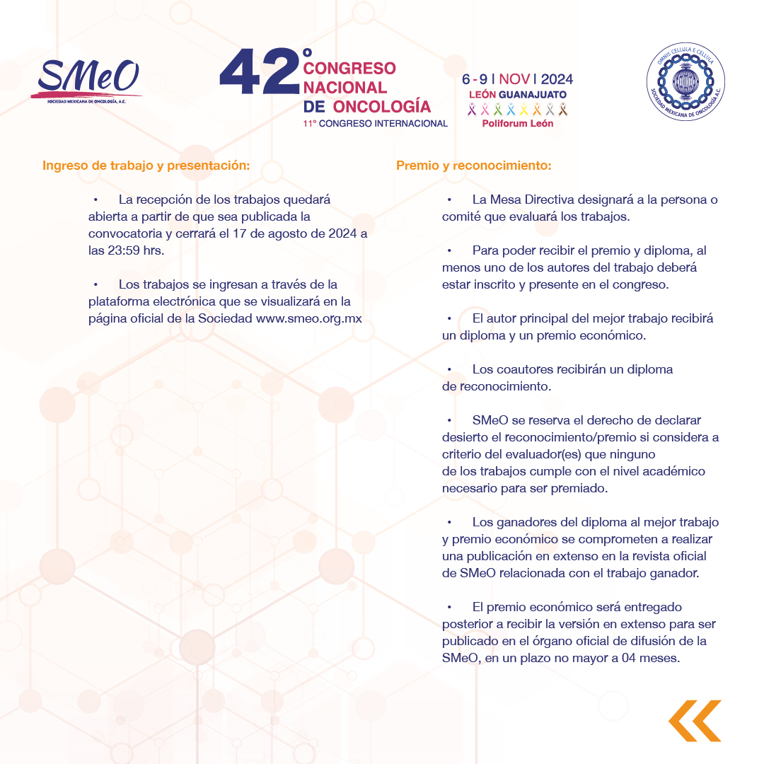 Sociedad Mexicana de Oncología, A.C. tweet media