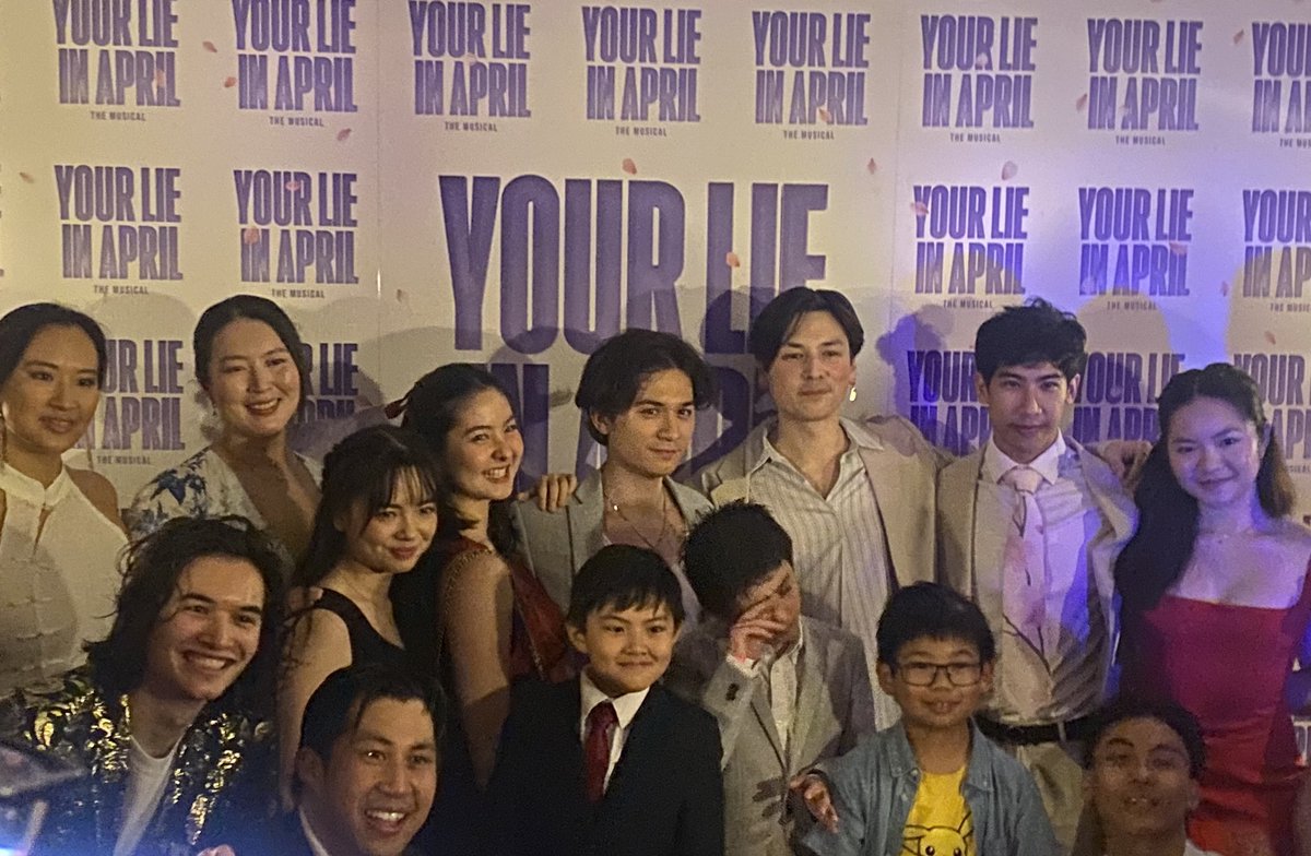 NickRobinsonLDN's tweet photo. Superb evening for press preview of the new London musical “Your Lie in April” @ Harold Pinter Theatre. Thrilled to see such a brilliant production which illustrates beautifully the power of music. Amazing young cast: outstanding performances by @yongzhengxi  &amp; @miakobayashi22Mia https://t.co/7ggDDHsVqQ