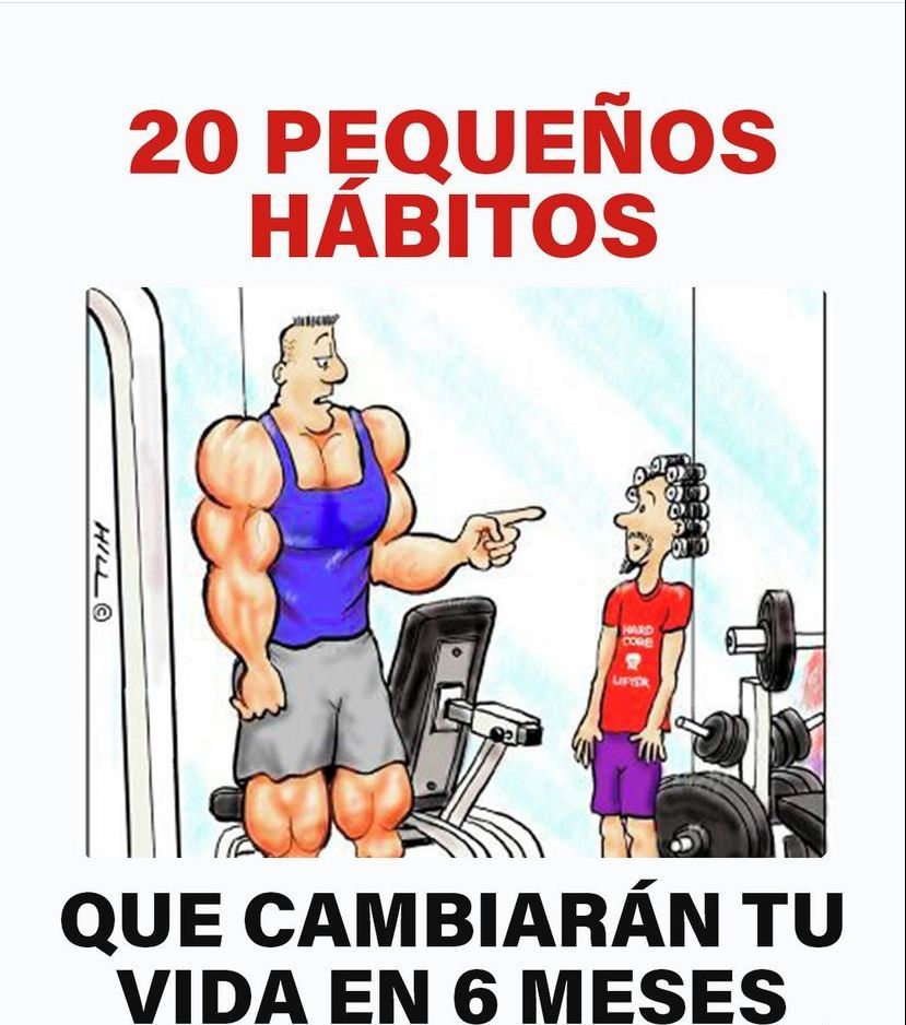 20 Pequeños Hábitos que Cambiarán tu Vida en 6 Meses:

- HILO - 🧵👇