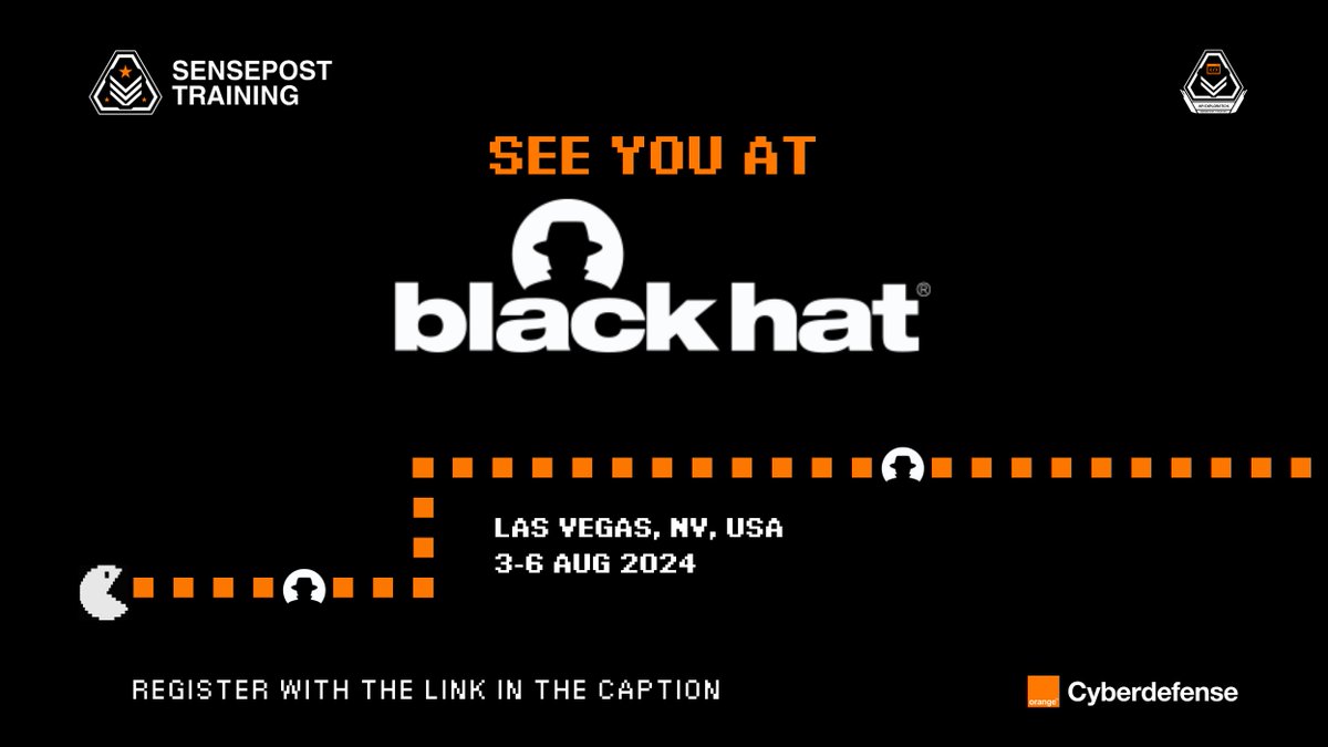 Meet <a href="/cyber_protect/">William</a>, our expert trainer for our <a href="/sensepost/">Orange Cyberdefense's SensePost Team</a> Pragmatic API Exploration course delivered virtually at <a href="/BlackHatEvents/">Black Hat</a> #USA!

Ready to hack hard?

Enrol here:
3-4 Aug: bit.ly/bhusapae1
5-6 Aug: bit.ly/bhusapae2

#bhusa #api #hacking #infosec #training
