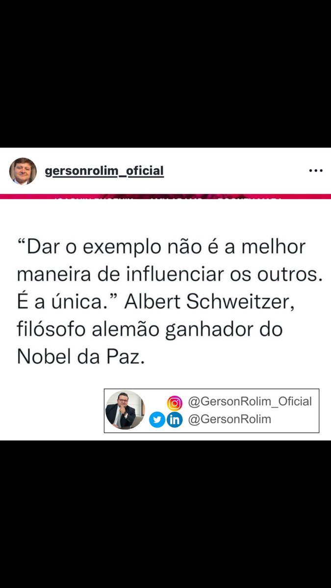 Influencie pelo exemplo!
Faça o que eu digo e faço!

#Foco #Objetivos #Coach #Carreira #Lider #AI #IA #Liderança #Empreendedorismo #Empreender