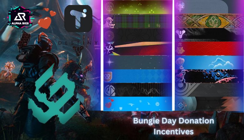 G_13sniper's tweet image. 🔥 Sneak Peek 🔥

Some Emblem Incentives for next weeks #Fundraiser on @tiltify with @BungieLove 

More #emblems and Incentives to follow. 

@Bungie #Destiny2 @DestinyTheGame