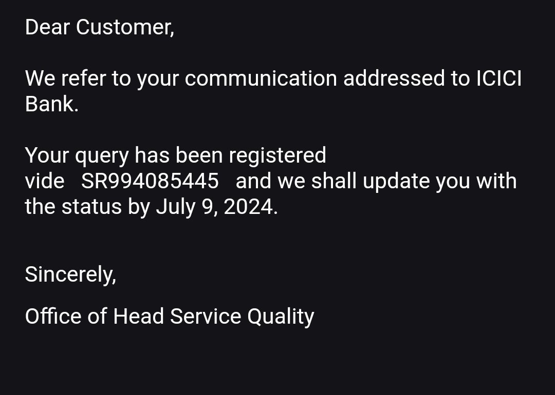 itzme_satheesh's tweet image. 😡 Absolutely disgusted by @ICICIBank_Care @ICICIBank customer service! Forced to cancel my escalation with a bank executive who refused to help. This is NOT acceptable. #BadCustomerService #BankNightmare #FixYourService 
@ICICIBank @RBI @DasShaktikanta