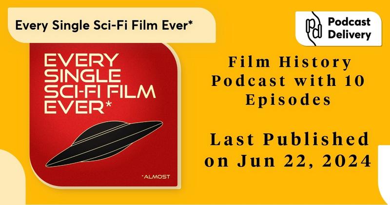 Podcast Delivery (@podcastdelivery) on Twitter photo Journey through a century of sci-fi films with @NeonAyesha on <a href="/everyscififilm/">Every Single Sci-Fi Film*</a>. From 1902's early visions to futuristic epics, explore directors, themes, and influences with expert insights. Travel through time and space without leaving your home planet.
#podcastdelivery Journey through a century of sci-fi films with @NeonAyesha on <a href="/everyscififilm/">Every Single Sci-Fi Film*</a>. From 1902's early visions to futuristic epics, explore directors, themes, and influences with expert insights. Travel through time and space without leaving your home planet.
#podcastdelivery
