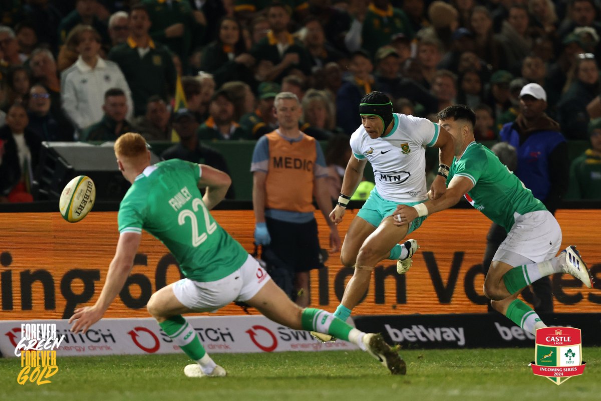 Springboks's tweet photo. Things we like to see 🤩
#ForeverGreenForeverGold #Springboks #RSAvIRE