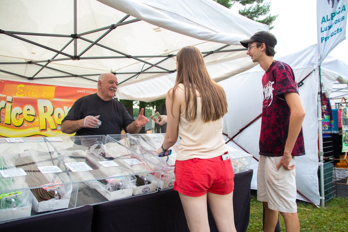 Gunstock's annual Fourth of July Weekend Craft Fair will be here today through 5 p.m. and again tomorrow from 10 a.m. to 5 p.m. Stop in to shop and check out the 120+ talented vendors! #gunstockmtn