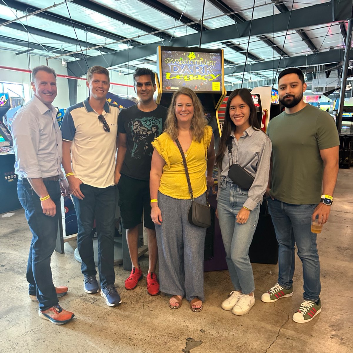 cginfinityinc's tweet photo. Our Houston team had a blast last month at an arcade getting to spend time together! We can't wait for the next time we can hang out with our CG Infinity family!

#CGInfinity #PeopleFirst #Fun #Arcade #Houston #Family #Together #Culture https://t.co/El0xl26tB9