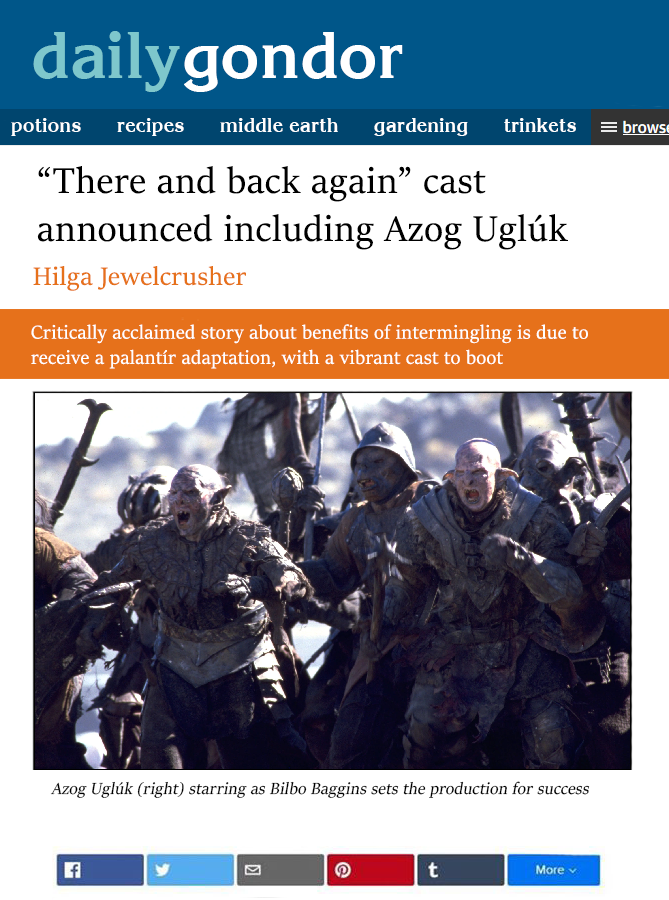 DailyGondor's tweet photo. #dailygondor
#orcposting https://t.co/aErDyq720z