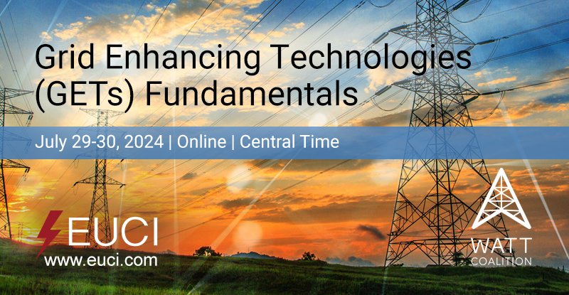 WATT Coalition (@wattcoalition) on Twitter photo Looking to learn about Grid Enhancing Technologies?
<a href="/EUCIEvents/">EUCI Events</a> is putting on a training 7/29-30! Register with code GET0724WATT for 10% off!
euci.com/event_post/gri… Looking to learn about Grid Enhancing Technologies?
<a href="/EUCIEvents/">EUCI Events</a> is putting on a training 7/29-30! Register with code GET0724WATT for 10% off!
euci.com/event_post/gri…