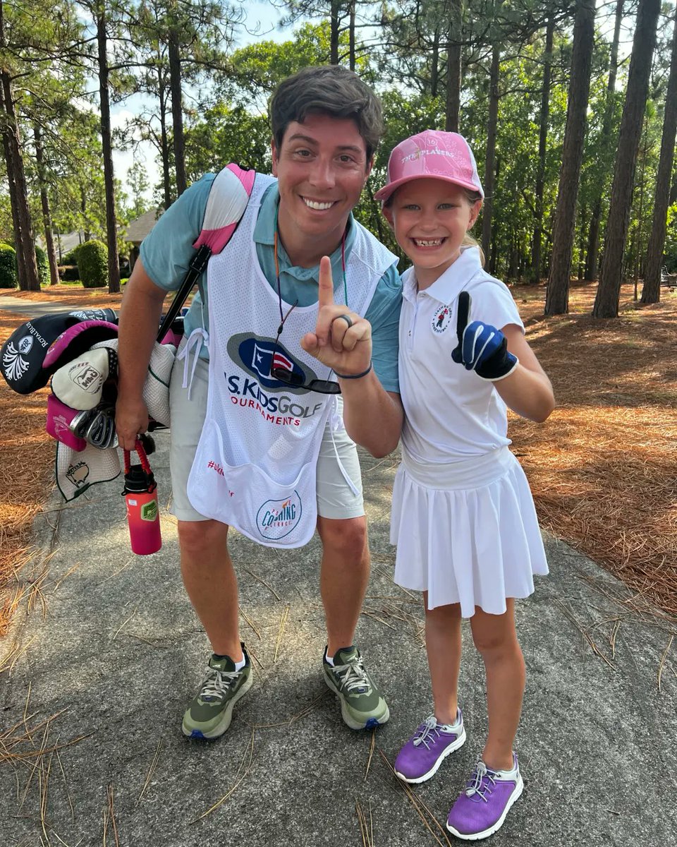 U.S. Kids Golf (@uskidsgolf) on Twitter photo Congratulations to 8-yr old Caroline Fuqua for making a Hole-In-One today at the Red White & Blue Invitational ♥️🤍💙
Caroline holed out from 87 yds on Hole 3 on <a href="/PinehurstResort/">Pinehurst Resort</a> No. 6. She then fired 5-under, 31 for the day.
Fantastic playing, Caroline! 👏👏👏 Congratulations to 8-yr old Caroline Fuqua for making a Hole-In-One today at the Red White & Blue Invitational ♥️🤍💙
Caroline holed out from 87 yds on Hole 3 on <a href="/PinehurstResort/">Pinehurst Resort</a> No. 6. She then fired 5-under, 31 for the day.
Fantastic playing, Caroline! 👏👏👏