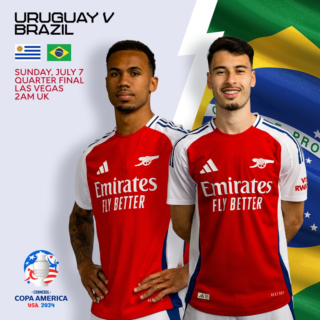 🇧🇷 A quarter-final tie with Uruguay awaits 🔜

Wishing our Gabis the very best of luck ❤️