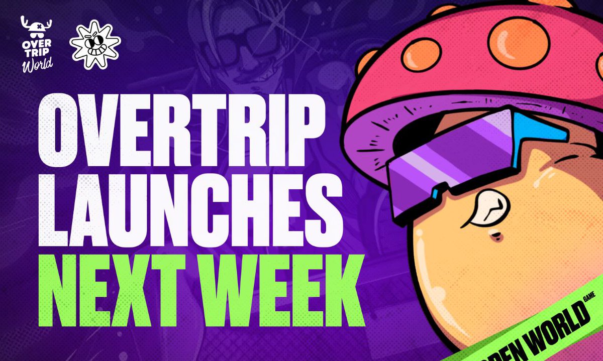 Listen up, you wild bunch! The countdown is ON. 

OverTrip’s launching next week, and it’s your LAST CHANCE to storm the Trippy Terminal like you own it.   

Enter now: app.overtrip.com 

Season 2 is about to drop like a damn tsunami of chaos and you’d forever regret