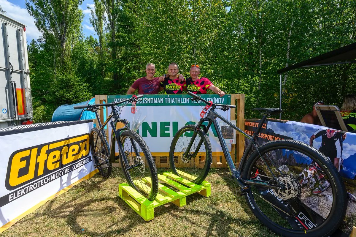 Díky našim podporovatelům a sponzorům můžeme pro Vás připravit bohatou tombolu, součástí které budou... ➡️ ➡️ 
🚴‍♂️ 🚴 Dvě horská kola 🚴 🚴‍♂️
Poděkování:
Inelsev s.r.o. - Ing. Miroslav Kunca
Nevix s.r.o. - Pavel Neprášek
Sovert s.r.o. - Lukáš Vyhlídko
Elfetex s.r.o. - David Šafařík