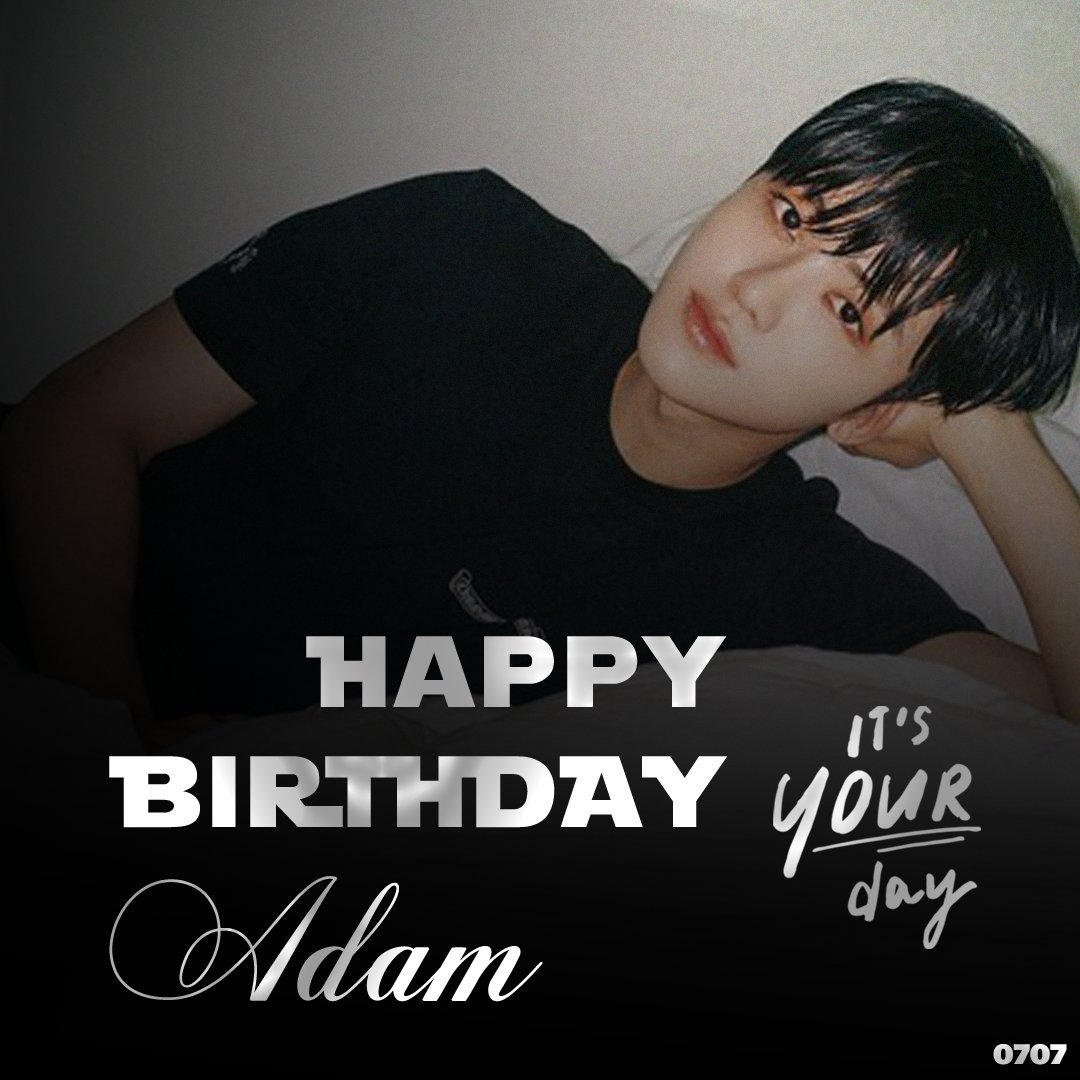 NZT_OFC's tweet photo. 🎂 HAPPY BIRTHDAY OUR BOY, #ADAM!
WE💚YOU 

#HAPPYADAMDAY
#ADAMTURNING24 
#NZT #NZTDREAM https://t.co/7MThoJtSyw