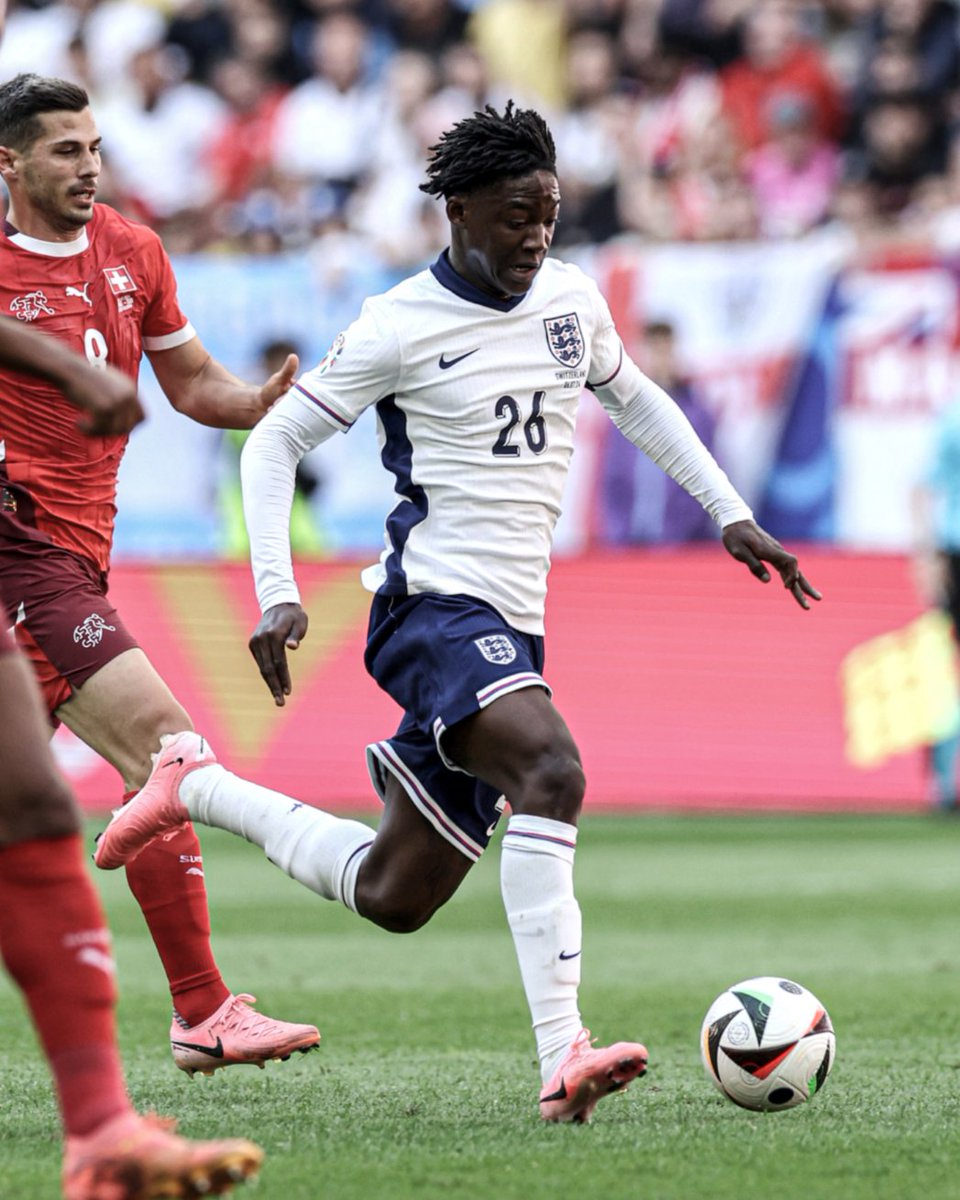 Kobbie Mainoo’s perfect first-half:

100% accurate passes
100% tackles won
100% duels won

A reminder that he’s only 19 years old 😅🏴󠁧󠁢󠁥󠁮󠁧󠁿