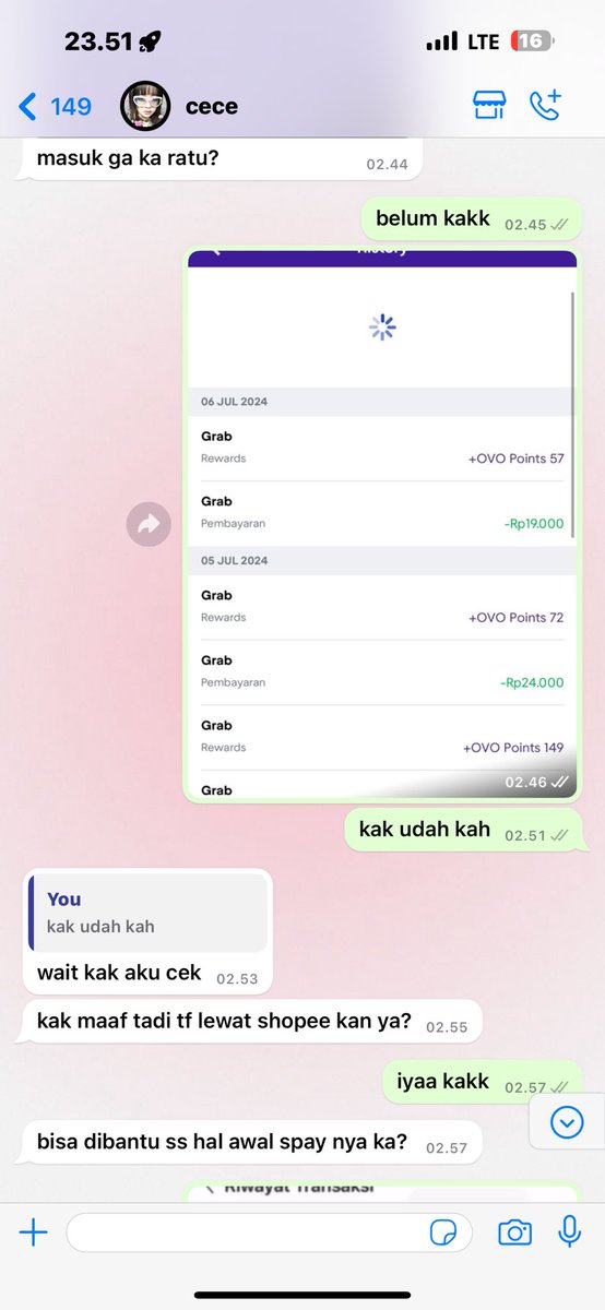 moonbugg_'s tweet photo. rinciannya si cece ini nipu ya, aku cv ke si cece ini 150k dari spay ke ovo. udah aku ss kirim bukti, kata dia uangnya blm masuk padahal saldo ku aja udah berkurang. udah aku record dan kirim ke si cece ini https://t.co/1kvJ2raWpP