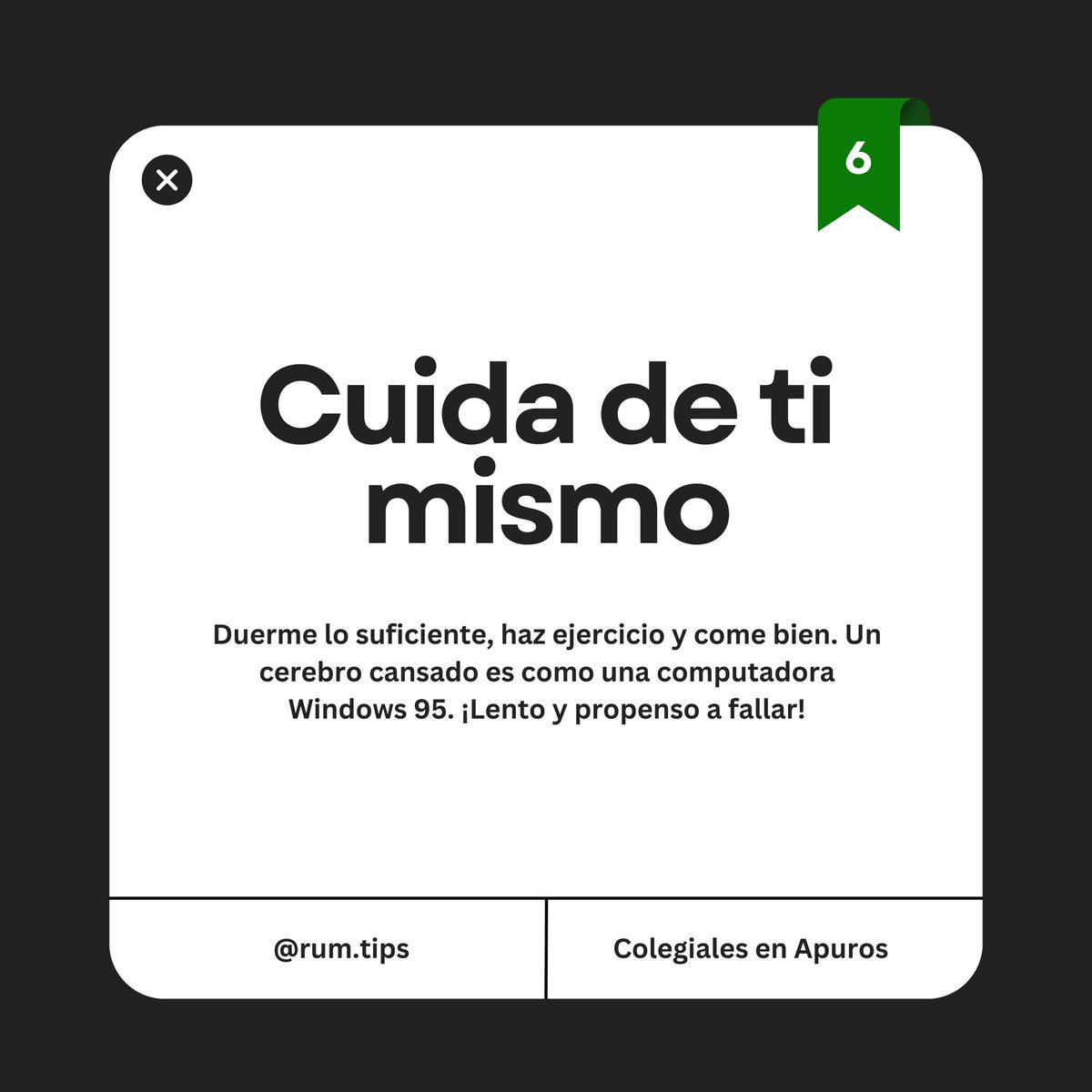 Colegiales en Apuro tweet media