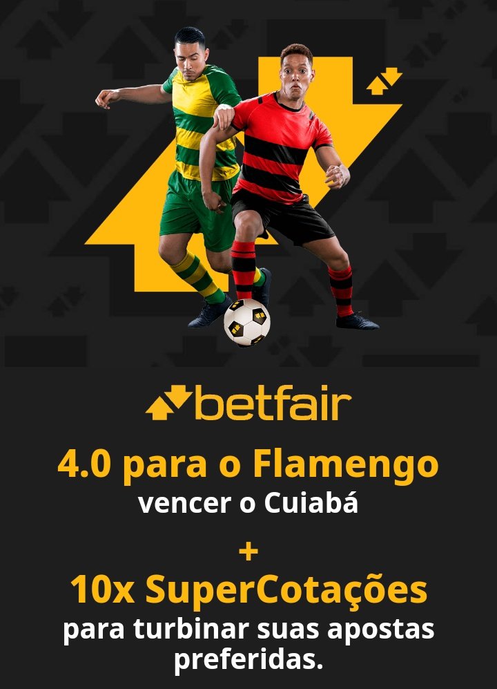 Alexsandercrvg's tweet photo. Para quem se interessar 🫣:

Alerta de Oportunidade na BETFAIR: ODD 4.0 para o Flamengo vencer o Cuiabá.

Promoção exclusiva para novos clientes pelo link abaixo:

https://t.co/qdUmVQ0bUv https://t.co/CCXU6DcdEo