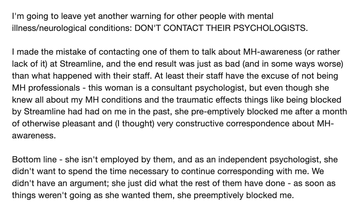 paulaannev's tweet photo. I'm reposting this excerpt from one of my reviews of #StreamlineSurgical that they (lying) flagged "for containing advertising" to get removed. Now that their sales team is even more slick and devious, more warnings are necessary. #ShawSomers #GuySlater #GavinQuinton #BOMSS #IFSO https://t.co/XsqGwoM2Sx