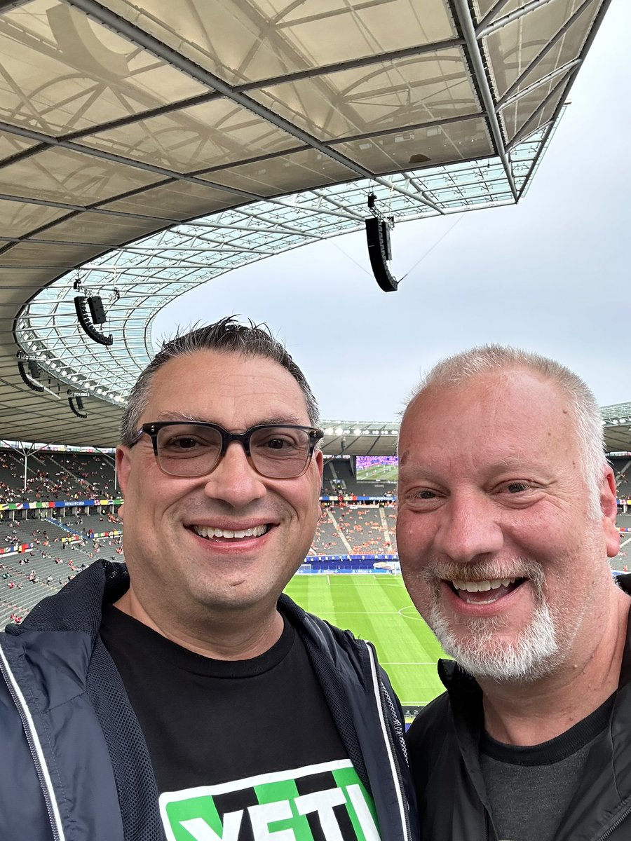 Hauck_IC's tweet photo. It’s official! @AustinFC being represented at the UEFA Euro Quarterfinal Match! Who do you have winning? Netherlands 🇳🇱 or Turkey 🇹🇷 @WeAreAustinTV @philwest @jacobtech https://t.co/p318ZnH37q