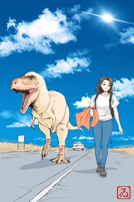 No.62 "California, here we come!" #彼女の恐竜