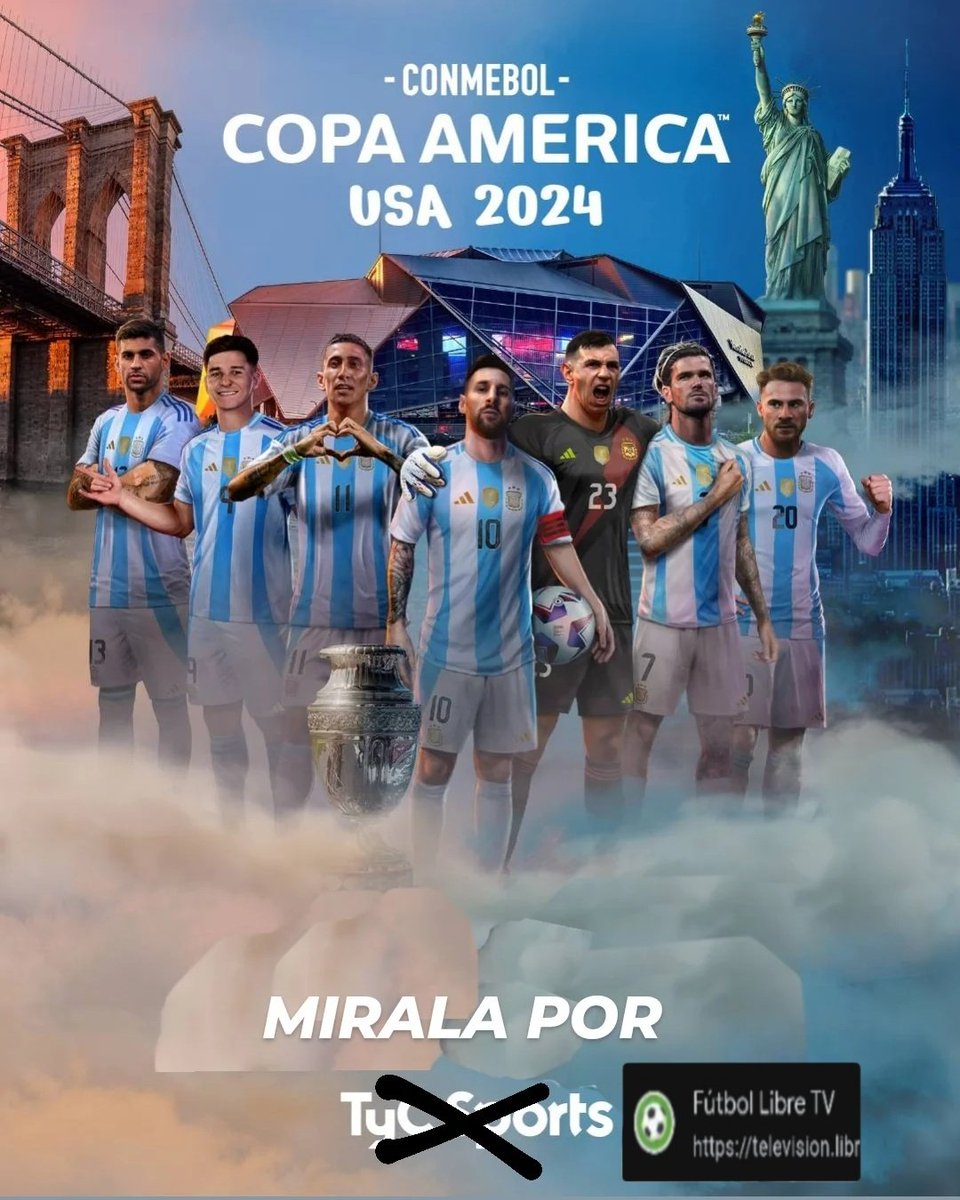 Tyc Sports no pasa ni Colombia-Panamá ni Uruguay-Brasil