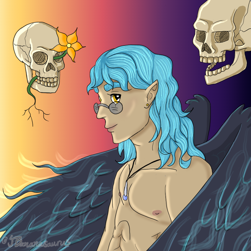 JBananasaurus's tweet photo. My friend's Greek god OC for Art Fight! More of my art is on https://t.co/WO4G4Rvwqq! https://t.co/aRAOMHyZRK