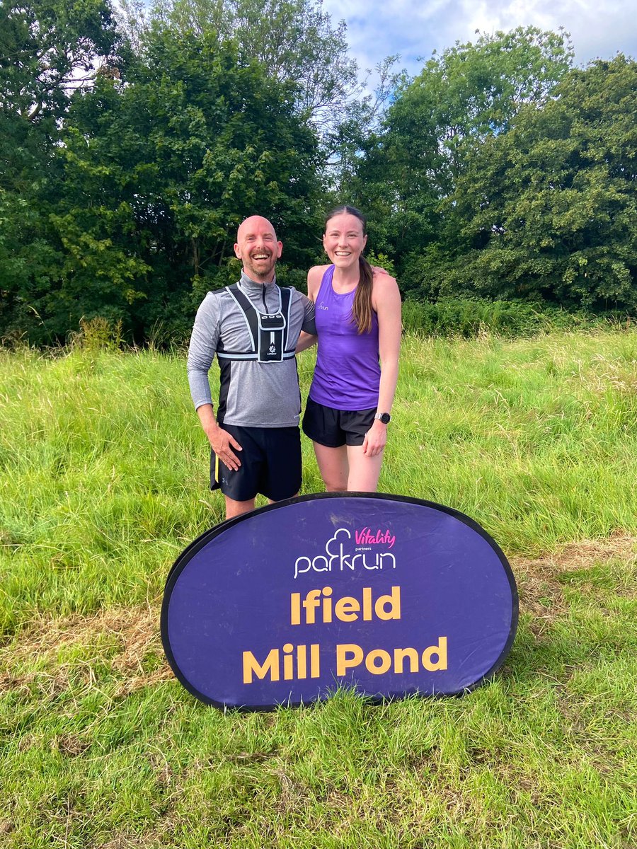 <a href="/parkrunUK/">parkrun UK</a> My second 😁