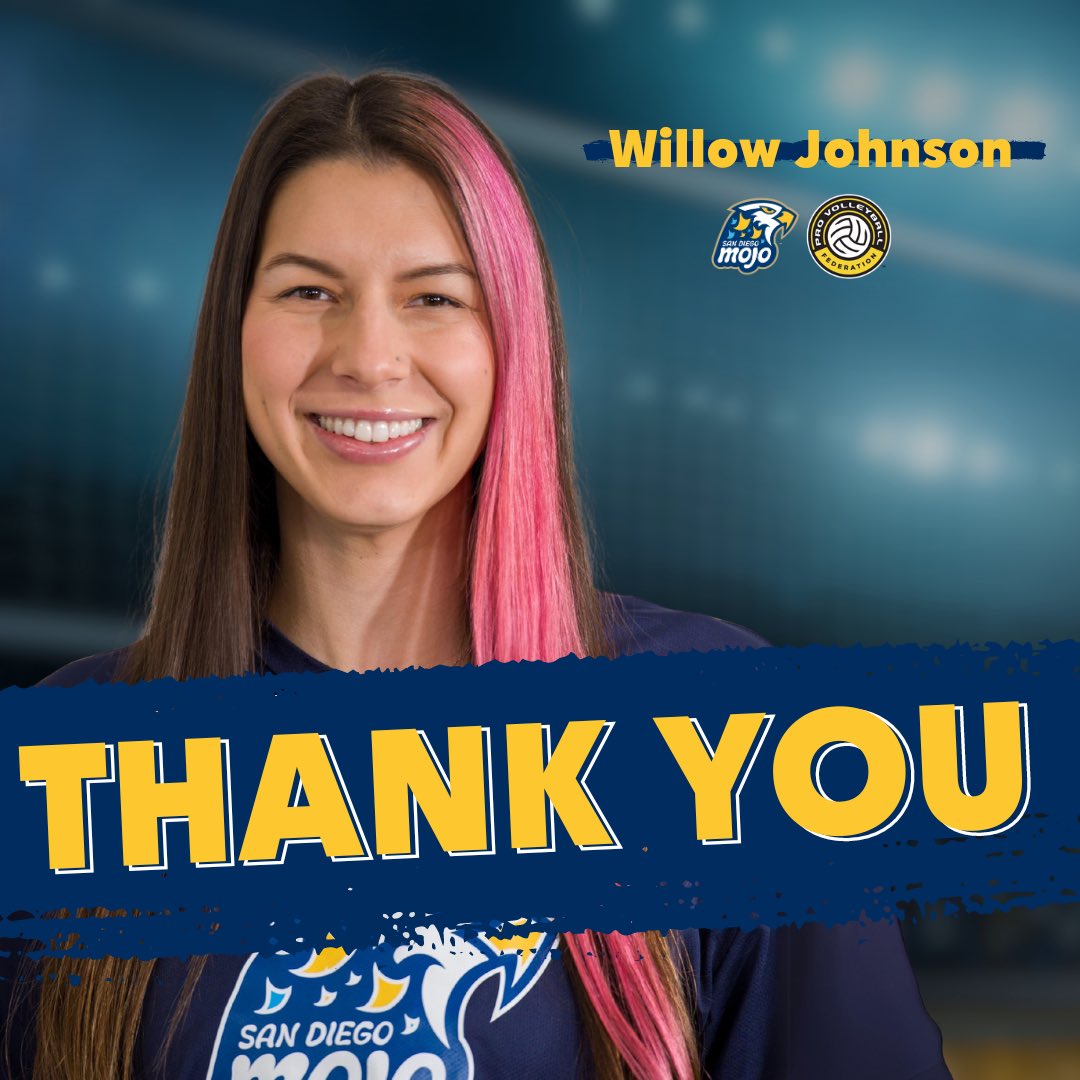 sandiegomojo's tweet photo. Thank you, Willow 🫶 

You’ll always be a part of #MojoNation!

#SanDiegoMojo | #WeAreMojo https://t.co/VUxO7TrfFm