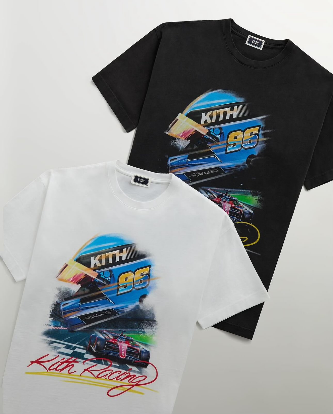 Adham on X Kith Summer Graphics are finally dropping this Monday Big need on the Kith Racing and Kith Sight Sound tees KITH https t 4cOEwhCpYL X